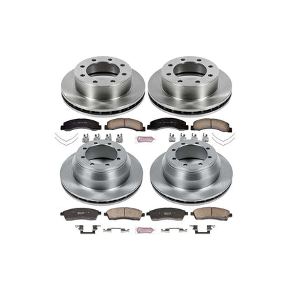 PowerStop Power Stop 99-04 Ford F-350 Super Duty Front & Rear Autospecialty Brake Kit KOE1907