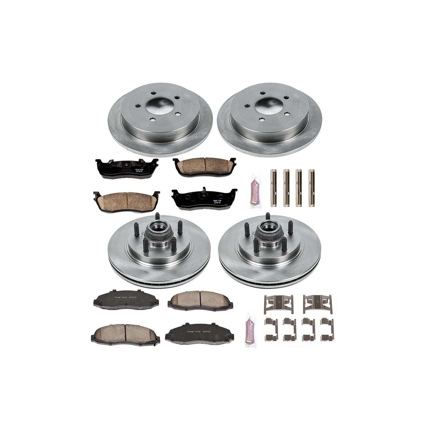 PowerStop Power Stop 00-03 Ford F-150 Front & Rear Autospecialty Brake Kit KOE1915