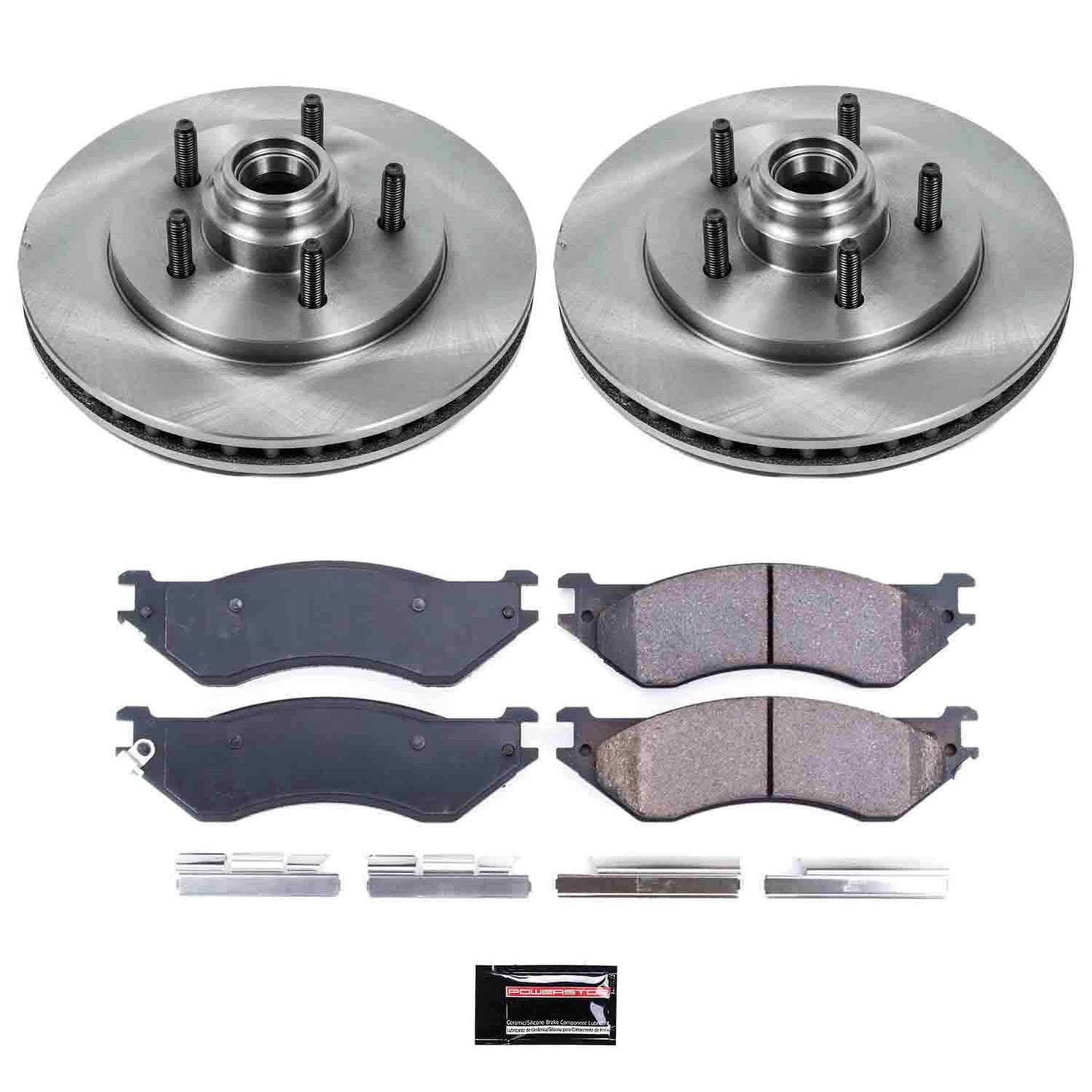 PowerStop Power Stop 00-02 Ford Expedition Front Autospecialty Brake Kit KOE1916