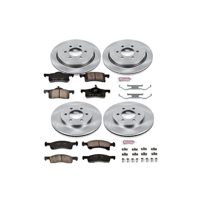 PowerStop Power Stop 02-06 Ford Expedition Front & Rear Autospecialty Brake Kit KOE1934