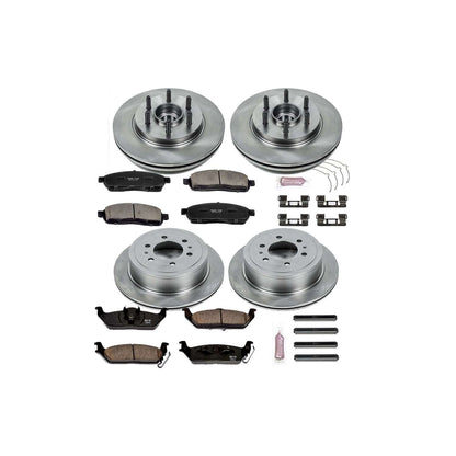 PowerStop Power Stop 04-08 Ford F-150 Front & Rear Autospecialty Brake Kit KOE1940