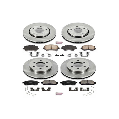 PowerStop Power Stop 04-08 Ford F-150 Front & Rear Autospecialty Brake Kit KOE1944