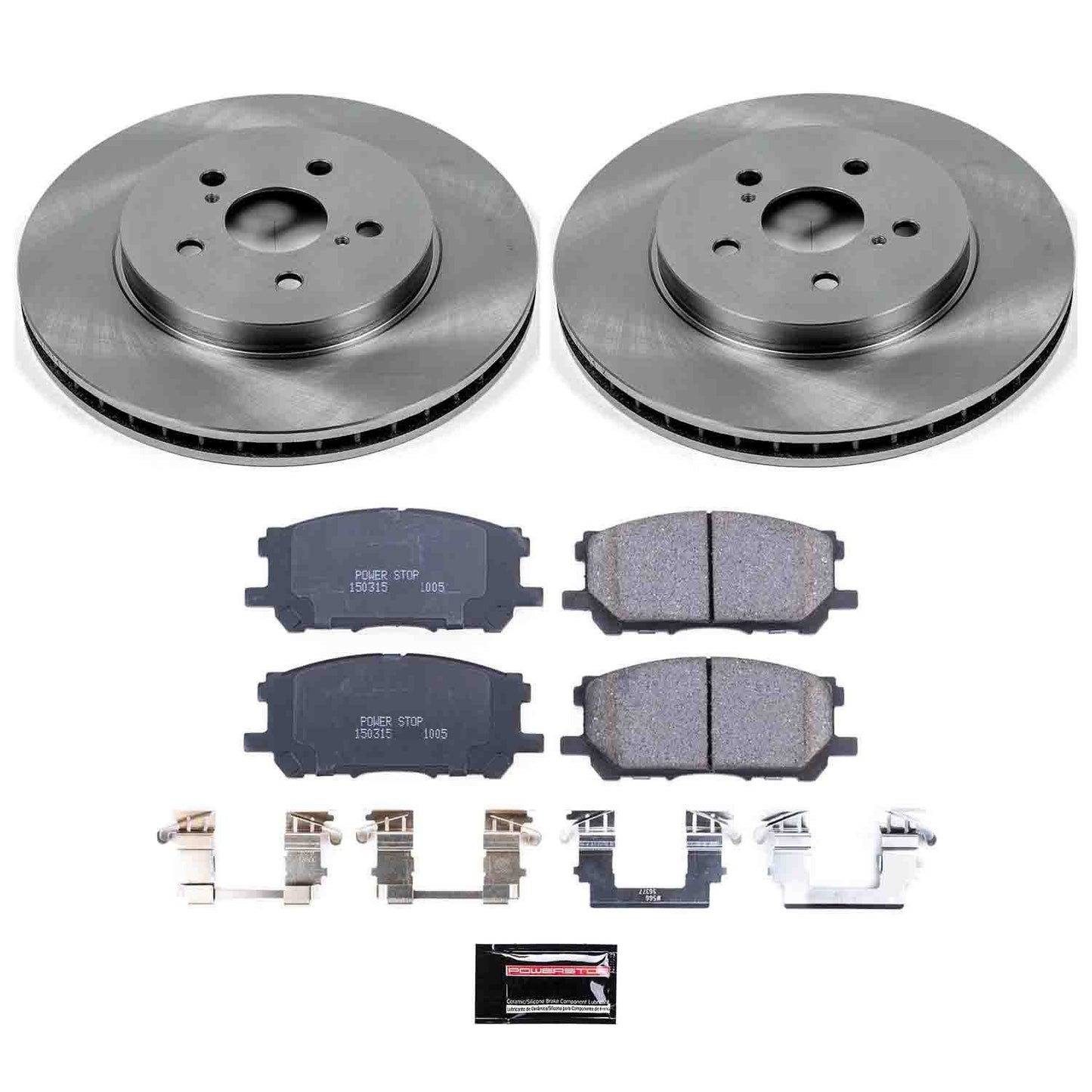 PowerStop Power Stop 04-06 Lexus RX330 Front Autospecialty Brake Kit KOE196