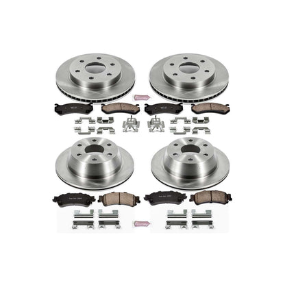 PowerStop Power Stop 03-05 Chevrolet Astro Front & Rear Autospecialty Brake Kit KOE2010