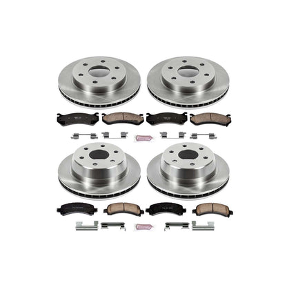 PowerStop Power Stop 03-06 Cadillac Escalade Front & Rear Autospecialty Brake Kit KOE2016