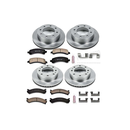 PowerStop Power Stop 03-17 Chevrolet Express 2500 Front & Rear Autospecialty Brake Kit KOE2025