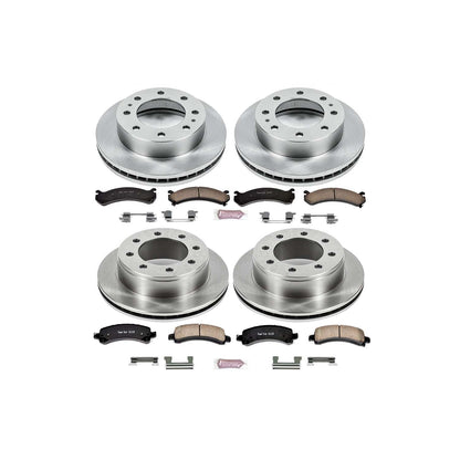 PowerStop Power Stop 06-17 Chevrolet Express 2500 Front & Rear Autospecialty Brake Kit KOE2029