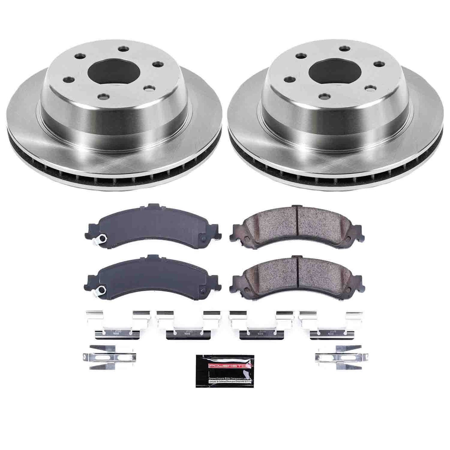 PowerStop Power Stop 02-06 Cadillac Escalade Rear Autospecialty Brake Kit KOE2046