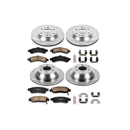 PowerStop Power Stop 04-05 Buick Rainier Front & Rear Autospecialty Brake Kit KOE2058