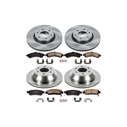 PowerStop Power Stop 04-05 Buick Rainier Front & Rear Autospecialty Brake Kit KOE2062
