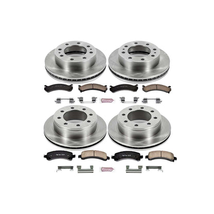 PowerStop Power Stop 14-19 Chevrolet Express 3500 Front & Rear Autospecialty Brake Kit KOE2074