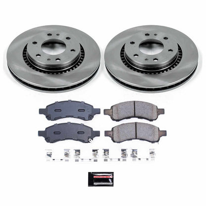 PowerStop Power Stop 06-07 Buick Rainier Front Autospecialty Brake Kit KOE2084