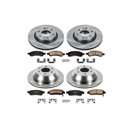 PowerStop Power Stop 06-07 Buick Rainier Front & Rear Autospecialty Brake Kit KOE2085