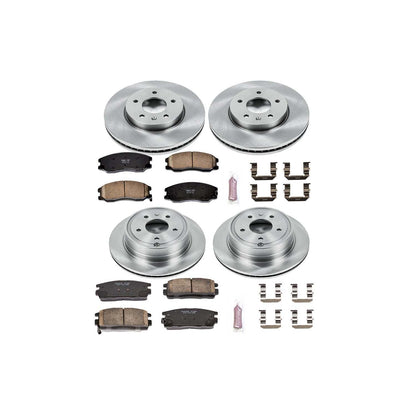 PowerStop Power Stop 12-15 Chevrolet Captiva Sport Front & Rear Autospecialty Brake Kit KOE2091
