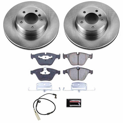 PowerStop Power Stop 04-06 BMW 525i Front Autospecialty Brake Kit KOE2110