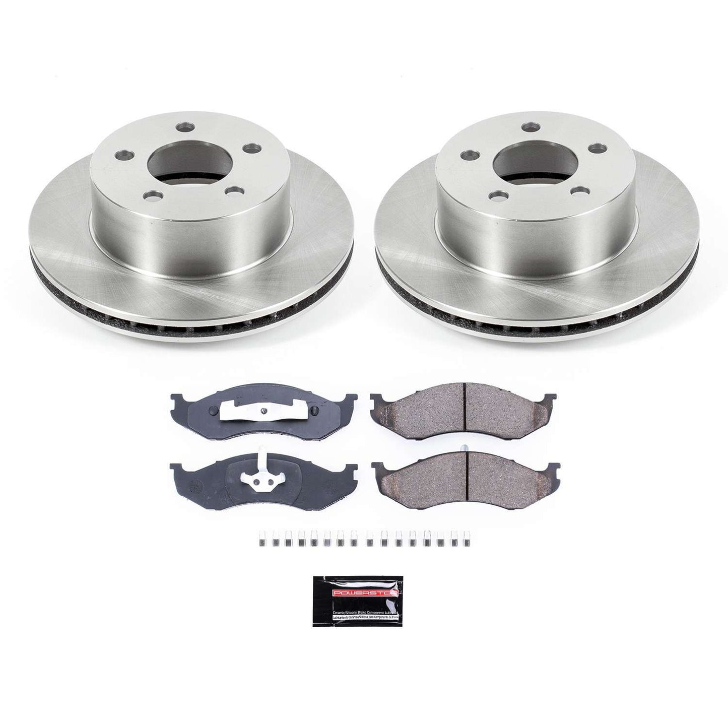 PowerStop Power Stop 90-99 Jeep Cherokee Front Autospecialty Brake Kit KOE2119