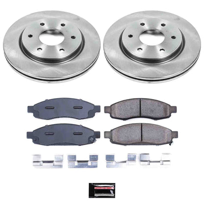PowerStop Power Stop 05-07 Infiniti QX56 Front Autospecialty Brake Kit KOE211