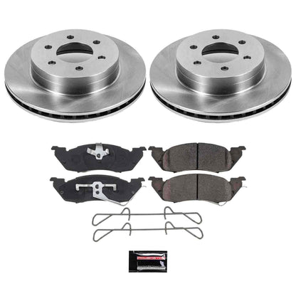 PowerStop Power Stop 97-98 Dodge Dakota Front Autospecialty Brake Kit KOE2137