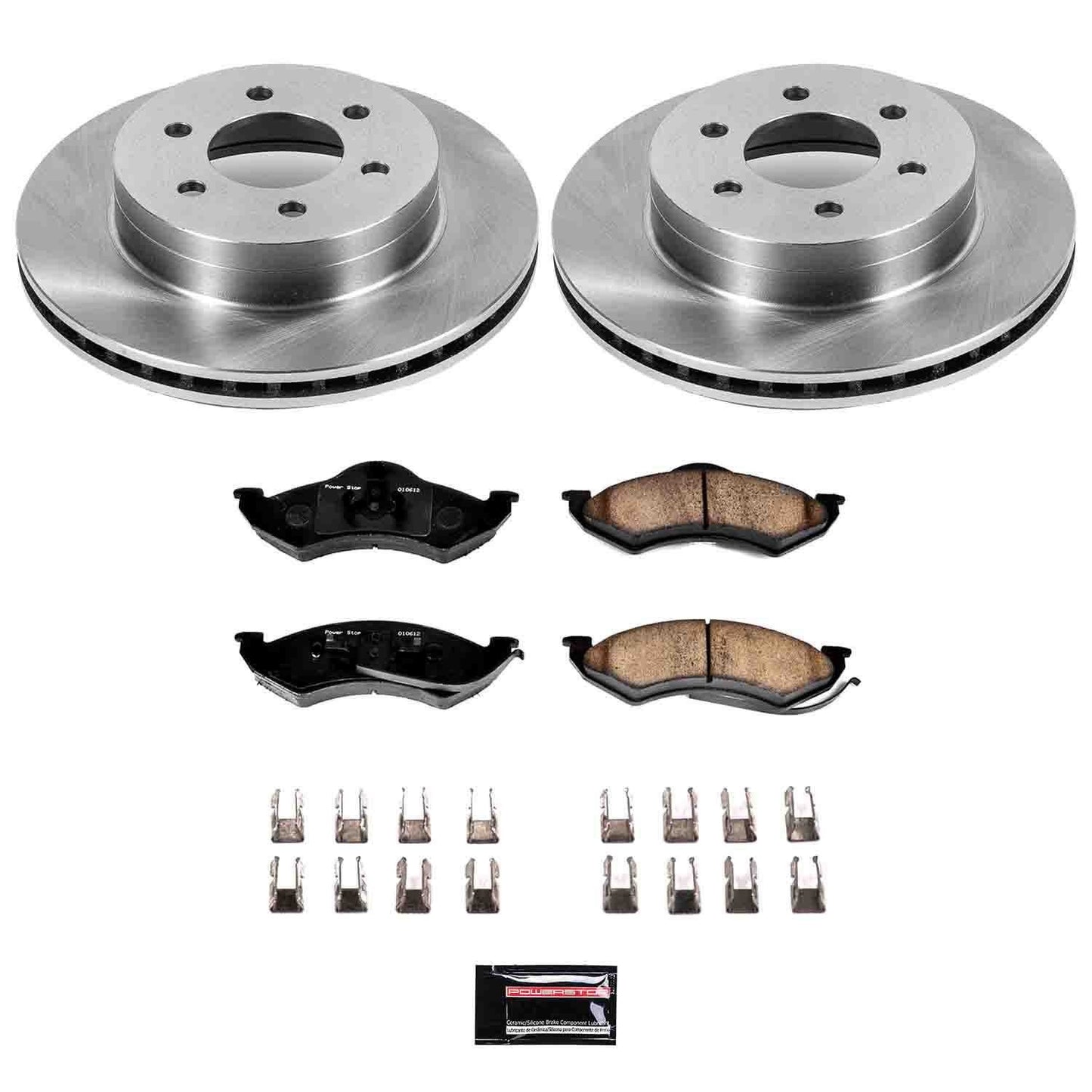 PowerStop Power Stop 1999 Dodge Dakota Front Autospecialty Brake Kit KOE2138