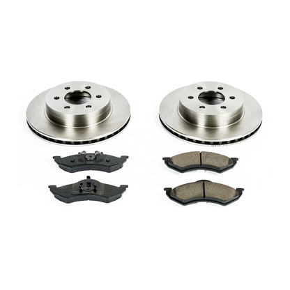 PowerStop Power Stop 00-02 Dodge Dakota Front Autospecialty Brake Kit KOE2139