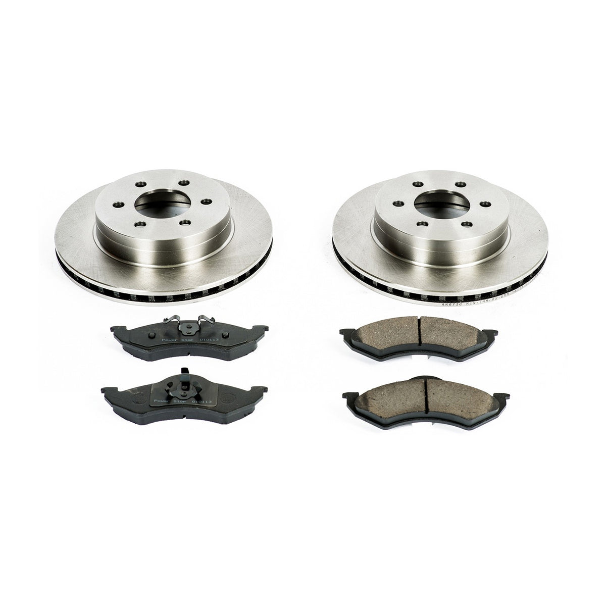 PowerStop Power Stop 00-02 Dodge Dakota Front Autospecialty Brake Kit KOE2139