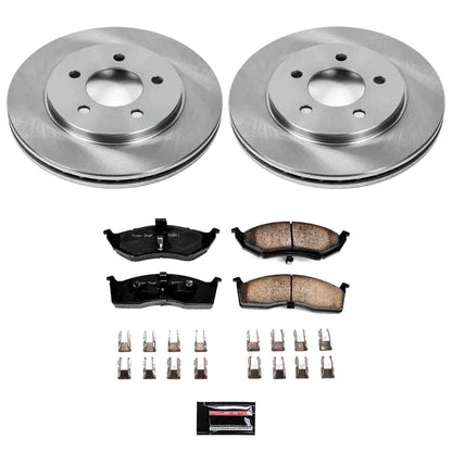 PowerStop Power Stop 2000 Chrysler Grand Voyager Front Autospecialty Brake Kit KOE2140