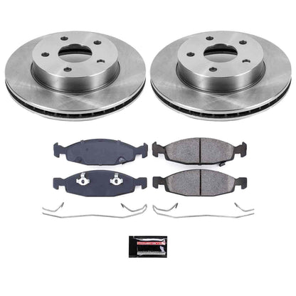 PowerStop Power Stop 99-02 Jeep Grand Cherokee Front Autospecialty Brake Kit KOE2147