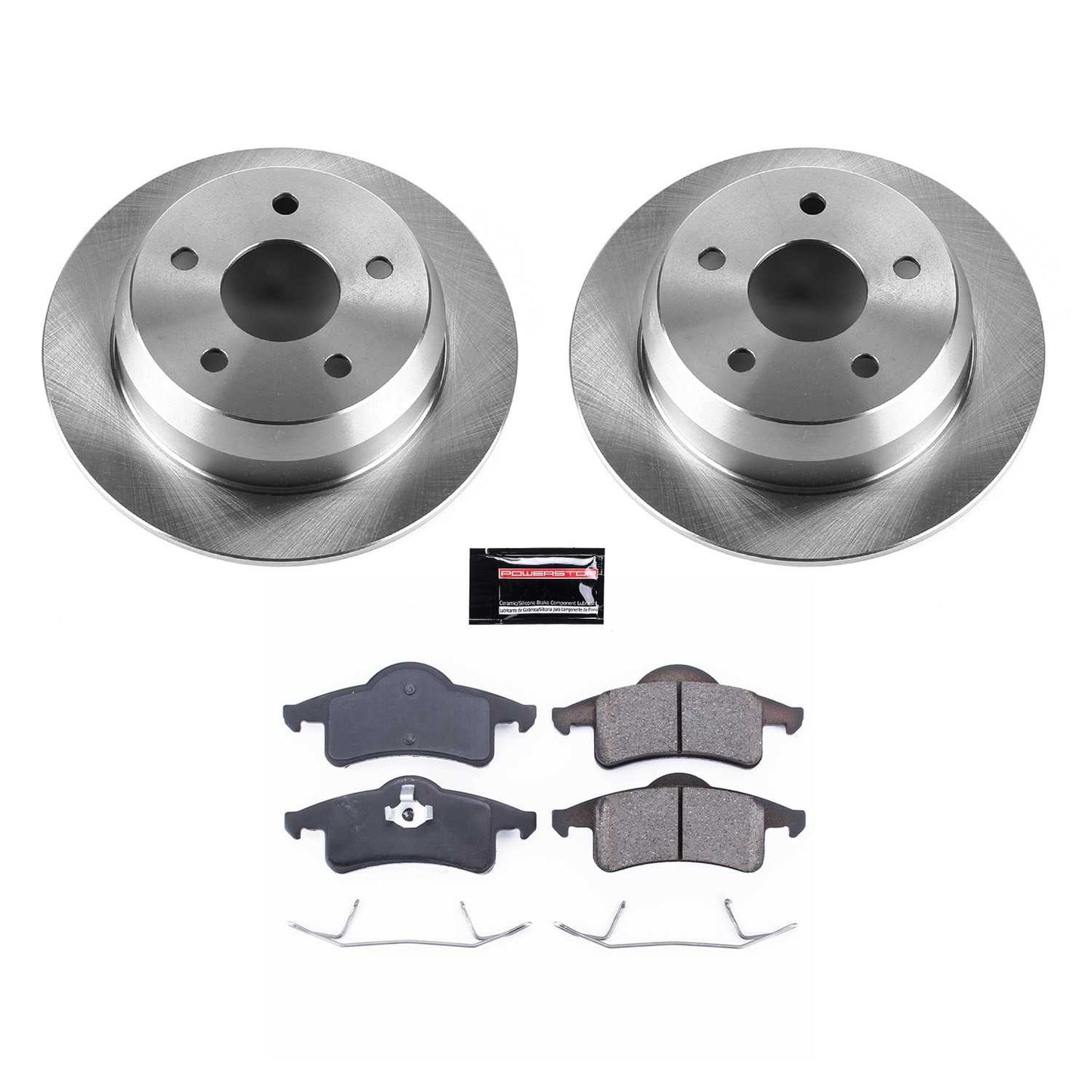 PowerStop Power Stop 99-04 Jeep Grand Cherokee Rear Autospecialty Brake Kit KOE2151