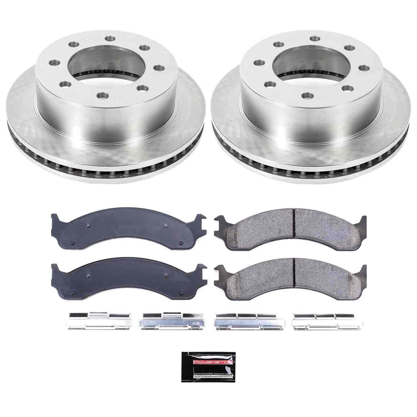 PowerStop Power Stop 00-02 Dodge Ram 2500 Front Autospecialty Brake Kit KOE2156
