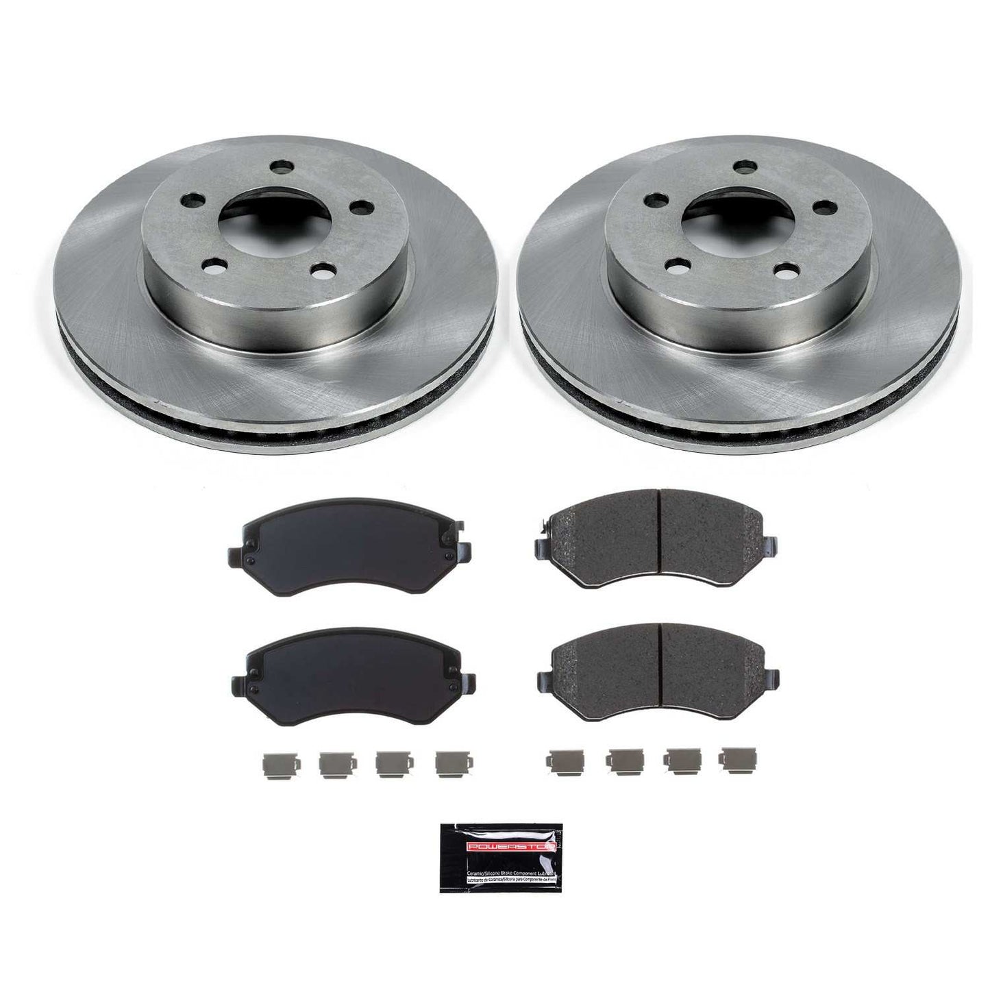 PowerStop Power Stop 02-07 Jeep Liberty Front Autospecialty Brake Kit KOE2160