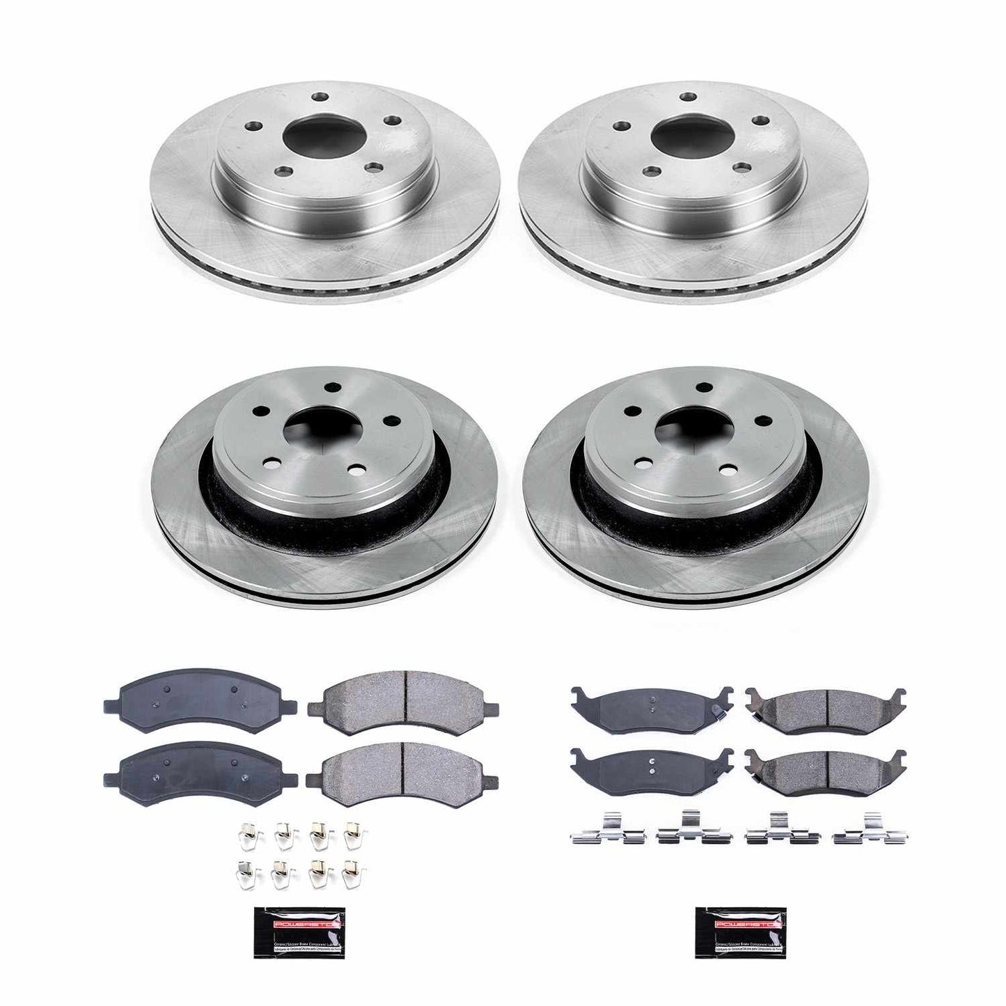 PowerStop Power Stop 07-09 Chrysler Aspen Front & Rear Autospecialty Brake Kit KOE2164