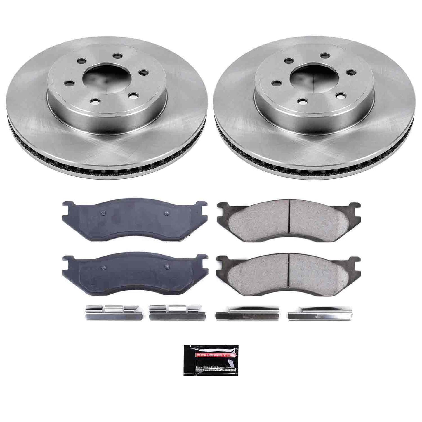 PowerStop Power Stop 2003 Dodge Durango Front Autospecialty Brake Kit KOE2178