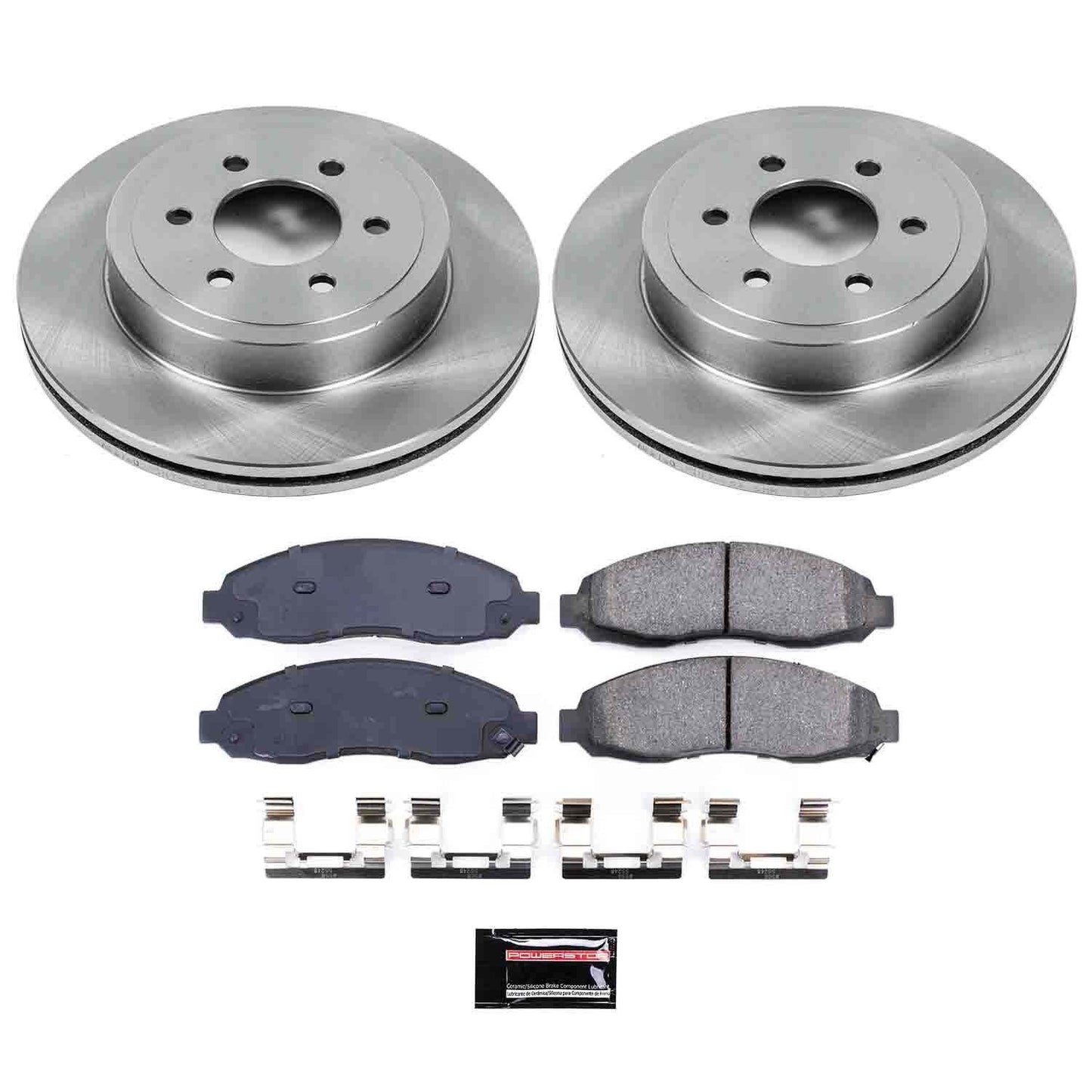 PowerStop Power Stop 03-04 Dodge Dakota Front Autospecialty Brake Kit KOE2187