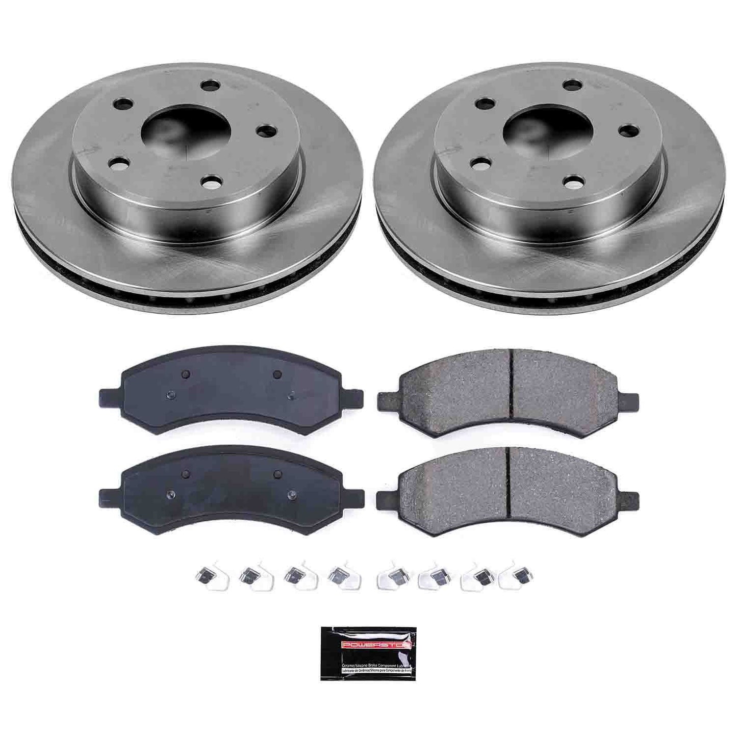 PowerStop Power Stop 05-10 Dodge Dakota Front Autospecialty Brake Kit KOE2193