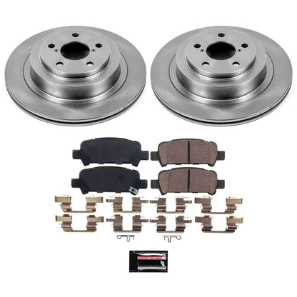 PowerStop Power Stop 05-09 Subaru Legacy Rear Autospecialty Brake Kit KOE219
