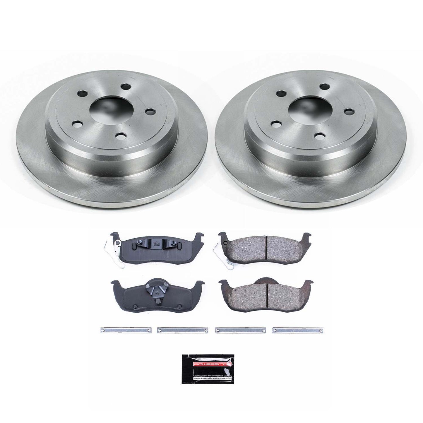 PowerStop Power Stop 06-10 Jeep Commander Rear Autospecialty Brake Kit KOE2221