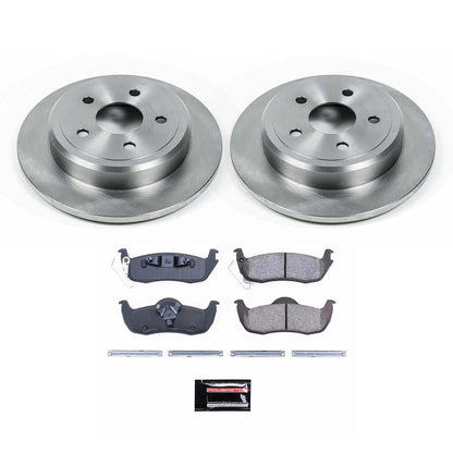 PowerStop Power Stop 06-10 Jeep Commander Rear Autospecialty Brake Kit KOE2221