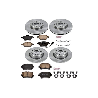 PowerStop Power Stop 06-09 Audi A3 Front & Rear Autospecialty Brake Kit KOE2260