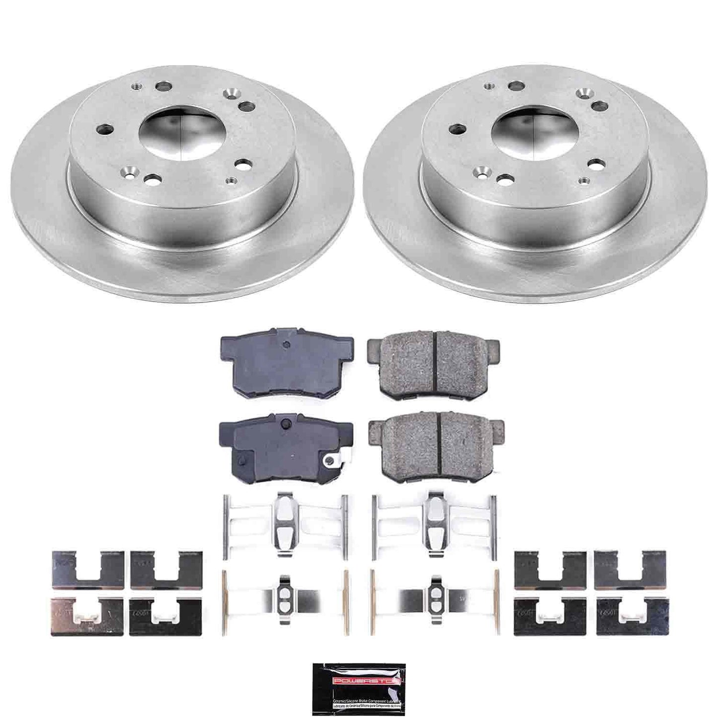 PowerStop Power Stop 97-01 Acura Integra Rear Autospecialty Brake Kit KOE2270