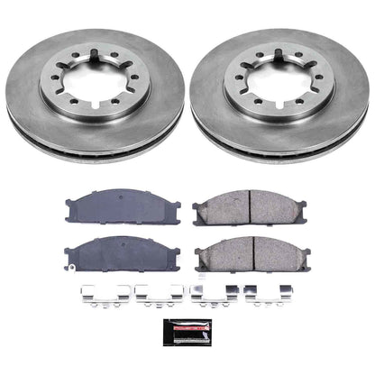 PowerStop Power Stop 99-04 Nissan Frontier Front Autospecialty Brake Kit KOE2278