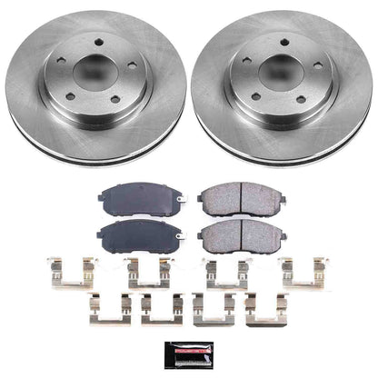 PowerStop Power Stop 00-01 Infiniti I30 Front Autospecialty Brake Kit KOE2280
