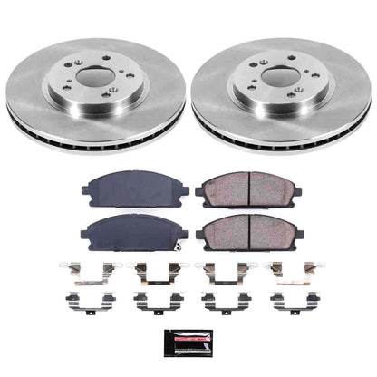 PowerStop Power Stop 03-06 Acura MDX Front Autospecialty Brake Kit KOE2290