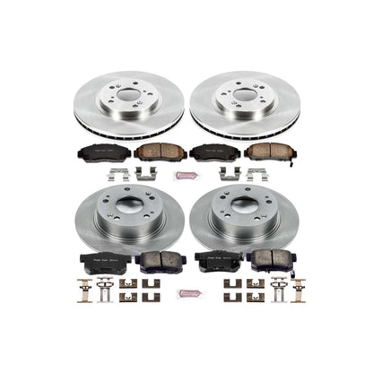 PowerStop Power Stop 04-08 Acura TSX Front & Rear Autospecialty Brake Kit KOE2297