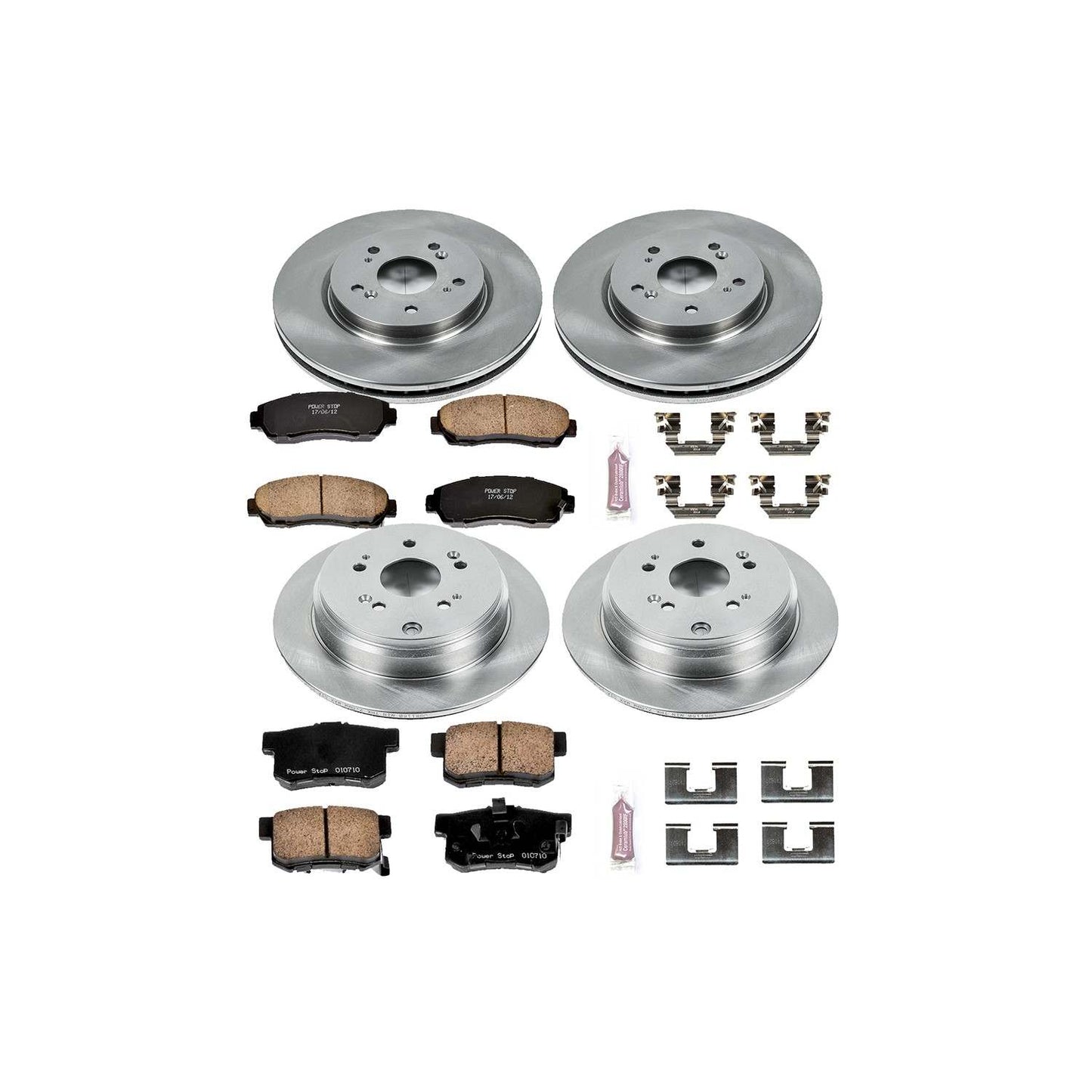 PowerStop Power Stop 10-12 Acura RDX Front & Rear Autospecialty Brake Kit KOE229
