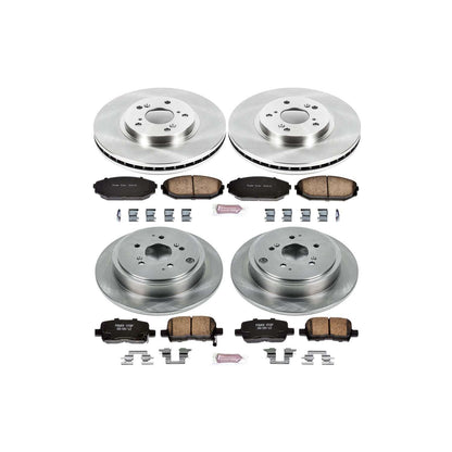 PowerStop Power Stop 01-02 Acura MDX Front & Rear Autospecialty Brake Kit KOE2300