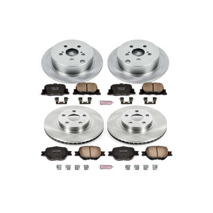 PowerStop Power Stop 05-10 Scion tC Front & Rear Autospecialty Brake Kit KOE2315