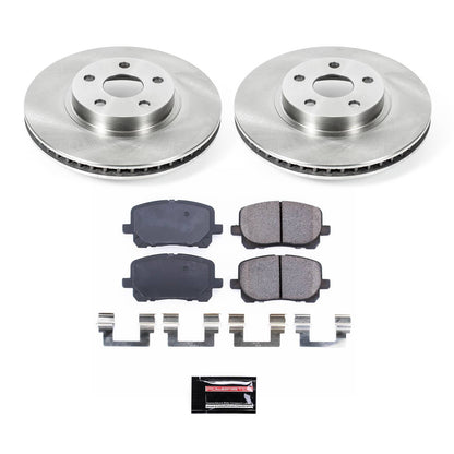 PowerStop Power Stop 03-08 Pontiac Vibe Front Autospecialty Brake Kit KOE2316