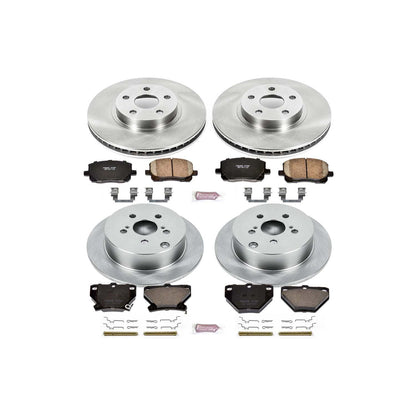 PowerStop Power Stop 03-06 Pontiac Vibe Front & Rear Autospecialty Brake Kit KOE2317