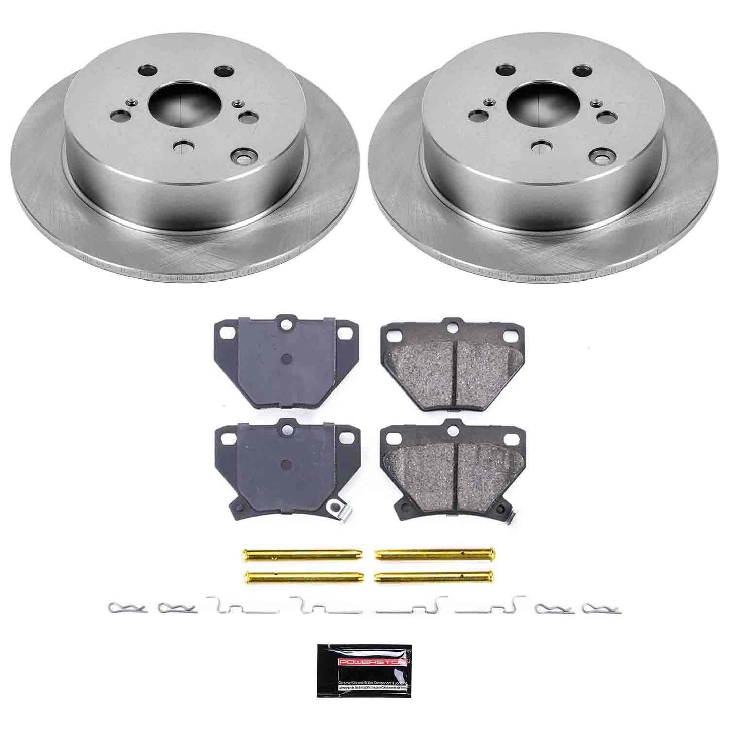 PowerStop Power Stop 03-06 Pontiac Vibe Rear Autospecialty Brake Kit KOE2318