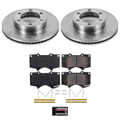 PowerStop Power Stop 01-07 Toyota Sequoia Front Autospecialty Brake Kit KOE2324